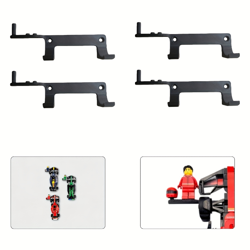 Victor Racket Jetspeed - 4PCS Wall-Mounted Car Display Stands for