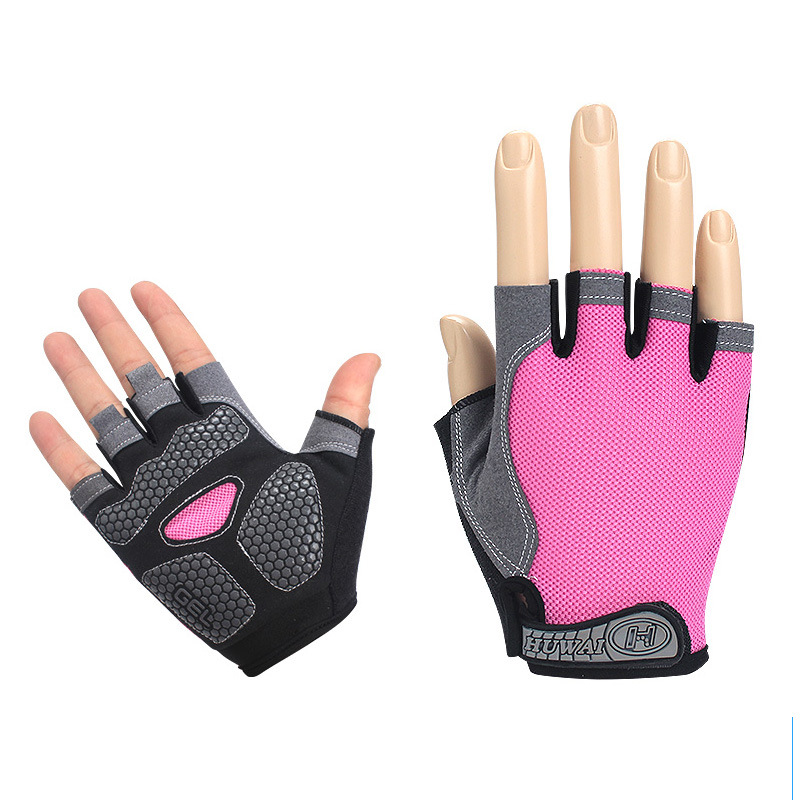 Weightlifting Gloves - Gym Gloves Half Finger Non Slip