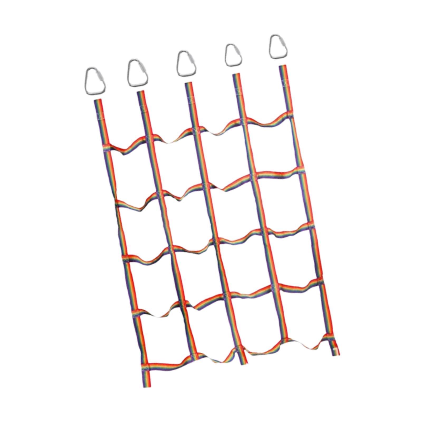 Kids Climbing Net Rainbow Rope - Rope Climb 评论和价格