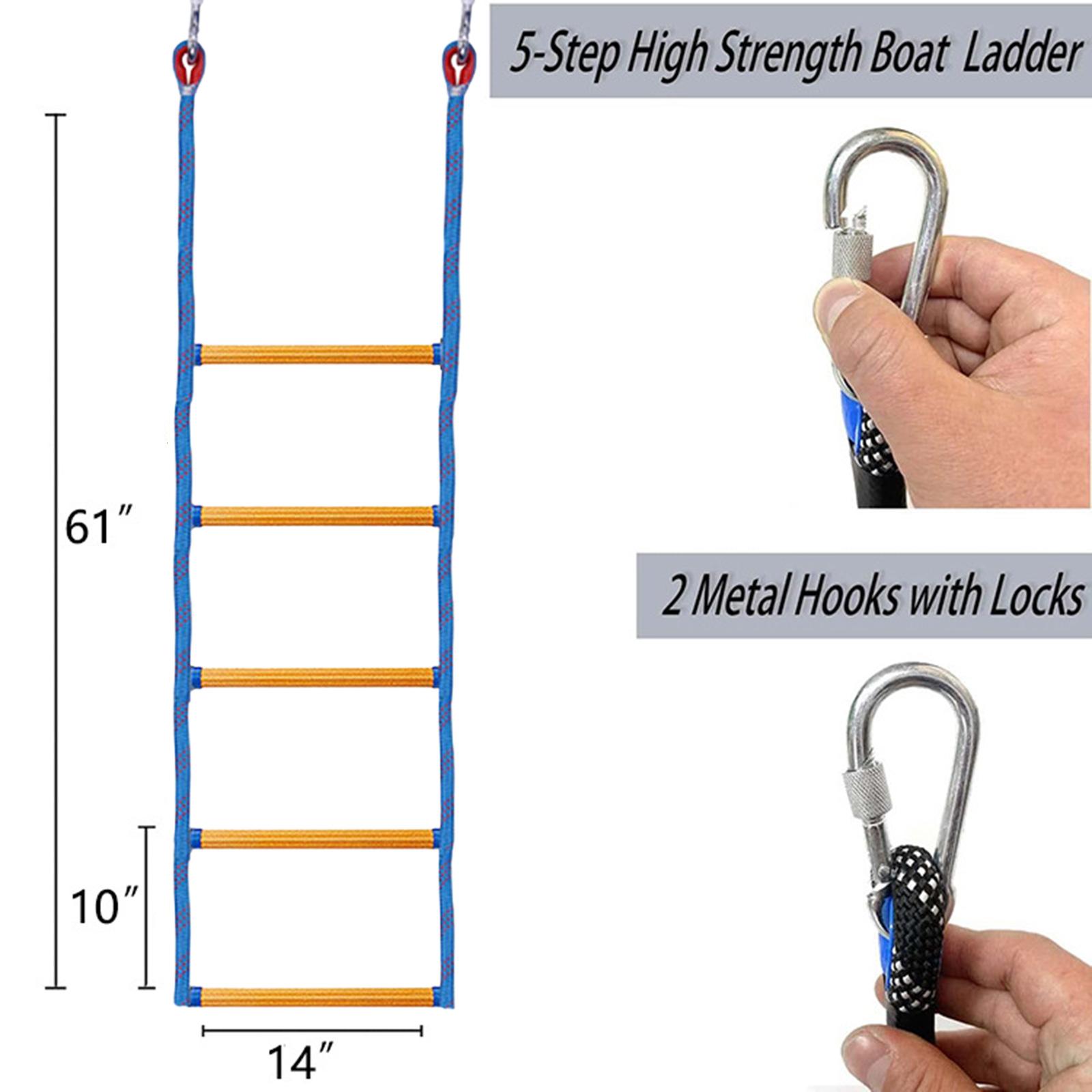 Portable Marine Rope Ladder Fi - Rope Climb 评论和价格