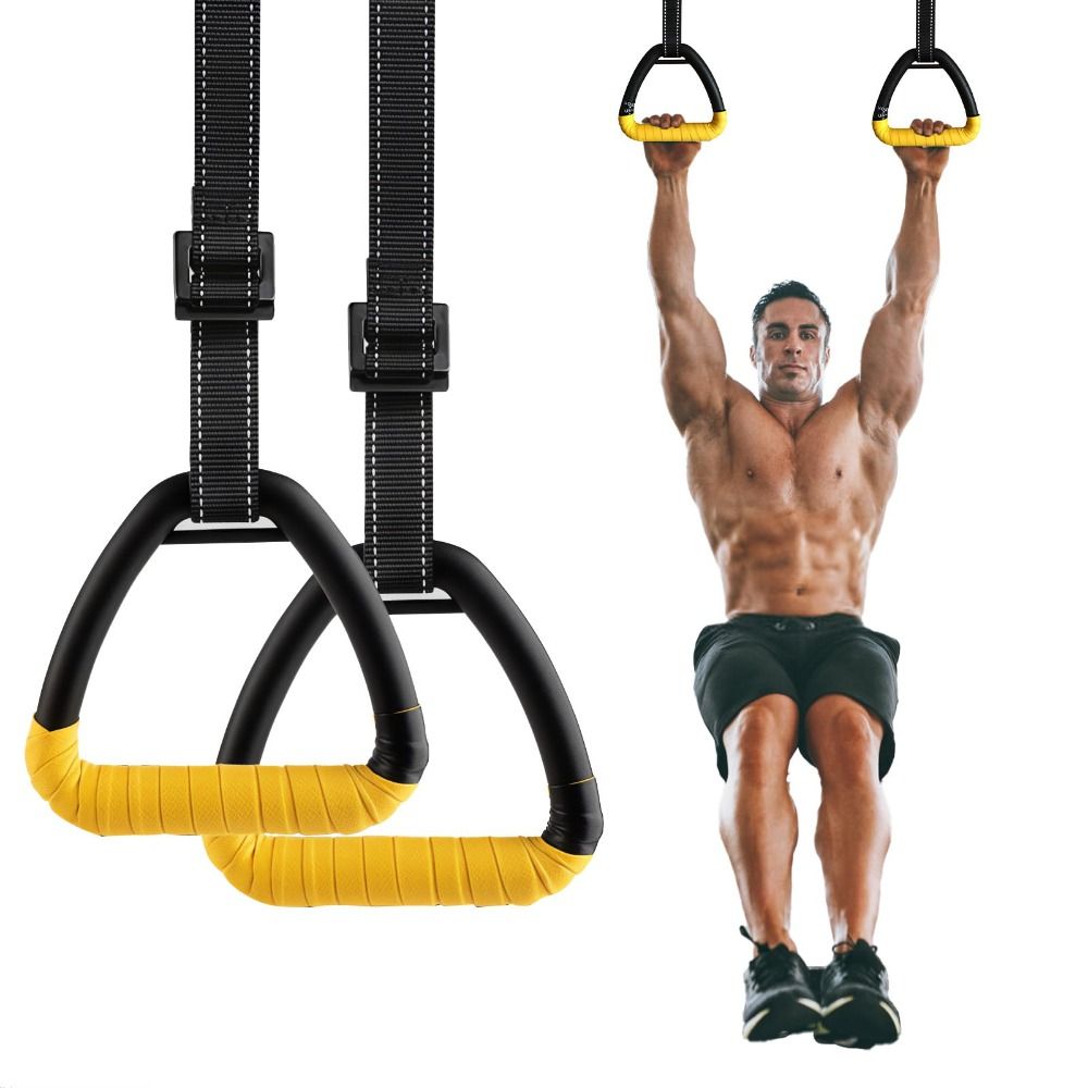 1 Pair Premium No-Punch Gymnas - Gymnastic Ring 评论和价格