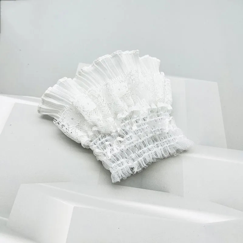 1 Pair Detachable Lace Wrist C - Wrist Wraps 评论和价格