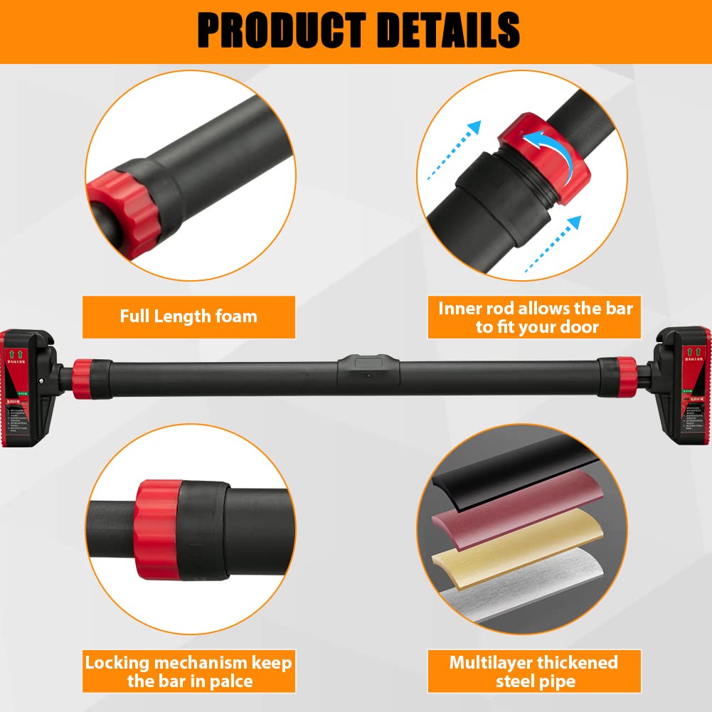 Adjustable Doorway Pull Up Bar - Pull Up Bar 评论和价格