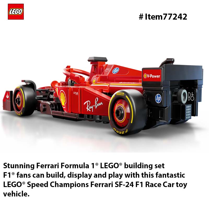 LEGO 77242 Speed Champions Fer - Victor Racket Jetspeed 评论和价格