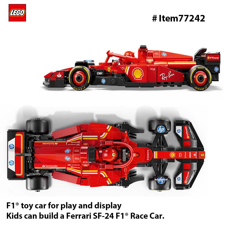 LEGO 77242 Speed Champions Fer - Victor Racket Jetspeed 评论和价格