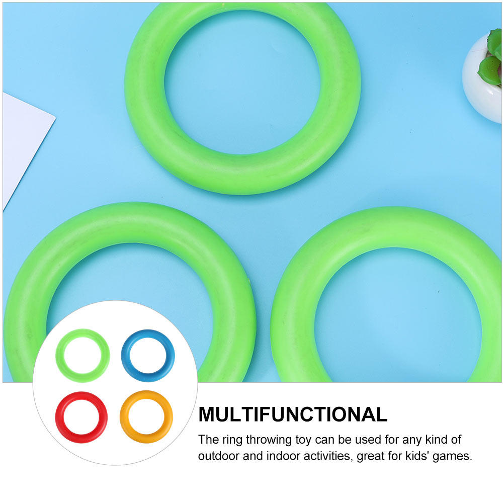 4Pcs Pe Throwing Rings for Adu - Gymnastic Ring 评论和价格