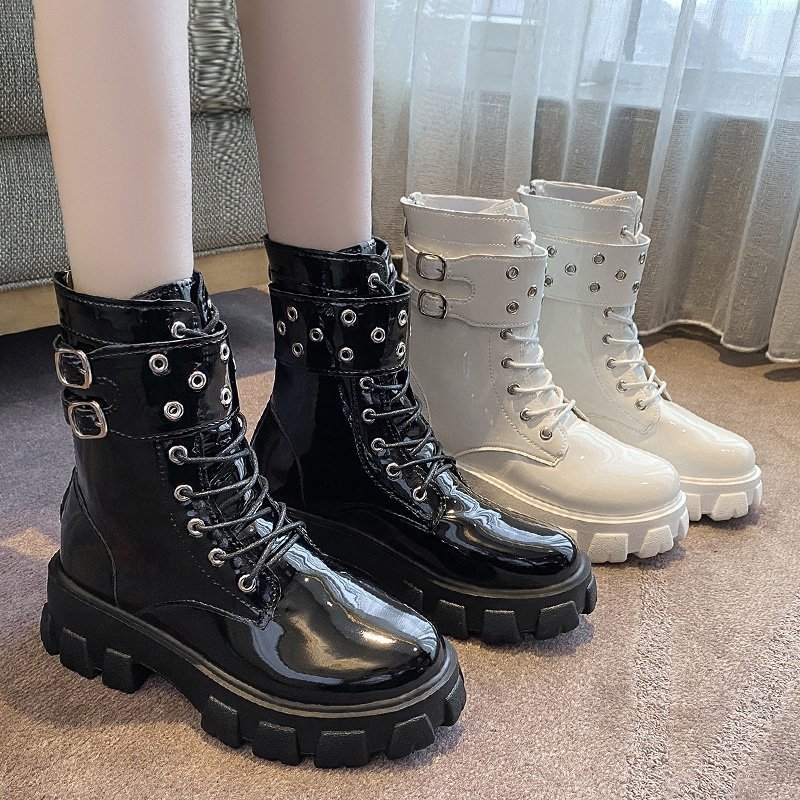 Women Boots Autumn/winter Thic - Crossfit Belt 评论和价格
